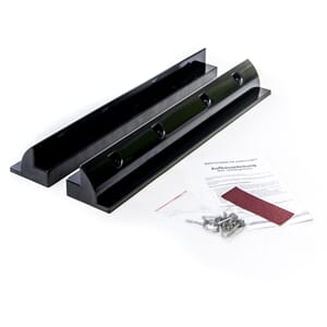 Festebrakett solcelle takmontering 68CM sett- Plast (sort)
