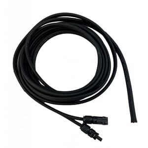 PV Kabel 2x4mm2 6mtr med MC4 kontakt i ene enden