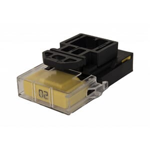 Sikringsholder kit 20A m/sikring for solcellepakker etc