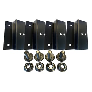 Festebrakett 4stk for solcellepanel