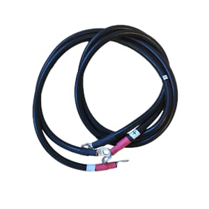 Kabel 2x50mm2 m/8mm 140CM lengde (sett til inverter)