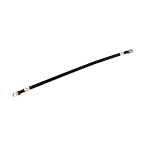Kabel 25mm2 m/8mm 40CM lengde (sort/sort)