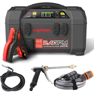 LOKITHOR Lith.Startbooster 2500A/150 PSI Luftkomp/spylersett