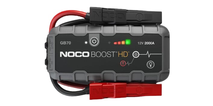NOCO GB70 Startbooster 12V 2000Amp Lithium