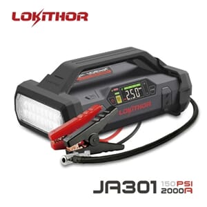 LOKITHOR Lith.Startbooster 2000A m/150 PSI Luftkompressor