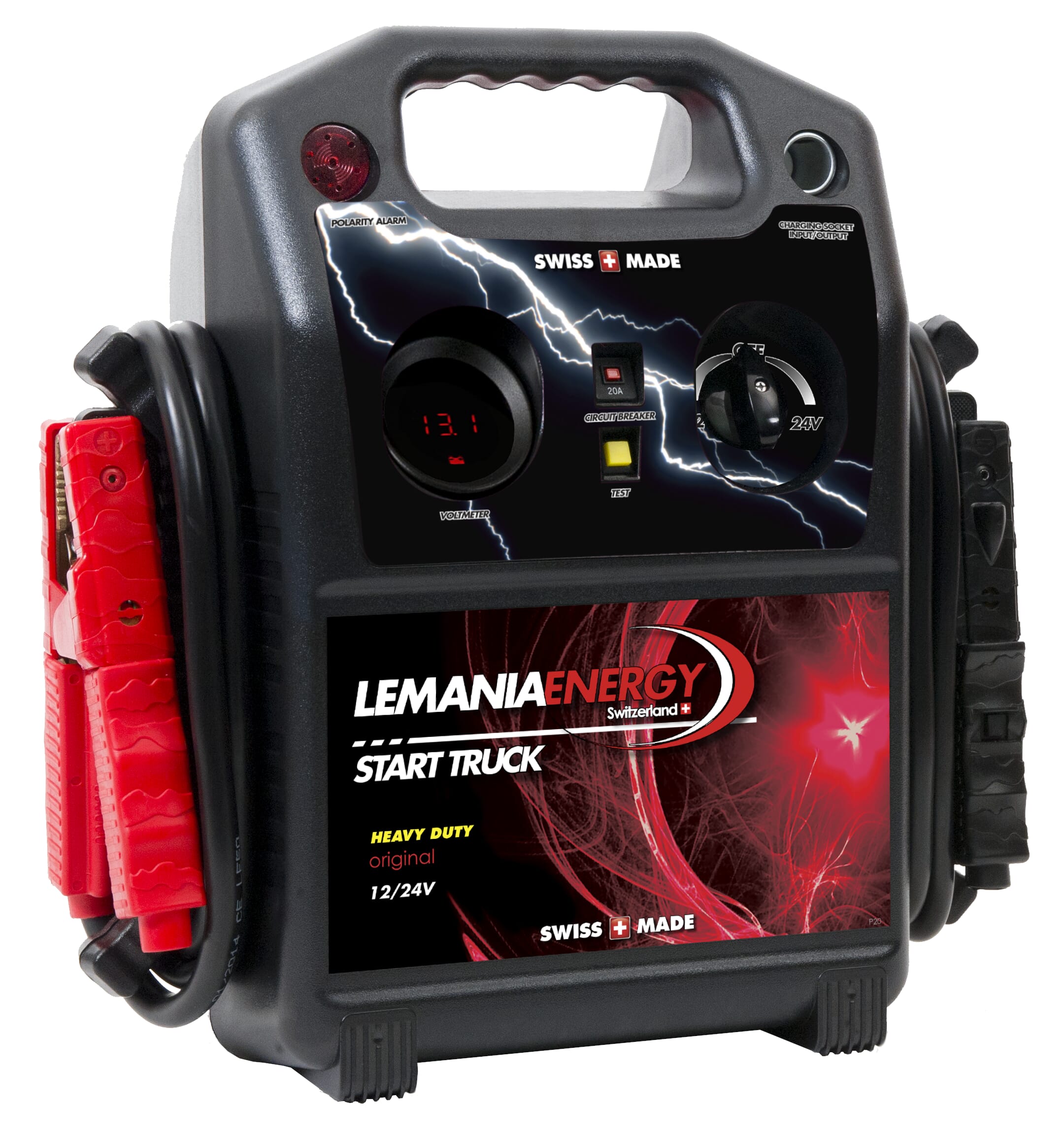 LEMANIA Startbooster Proff 12/24V 6200A (P20 ST 25)