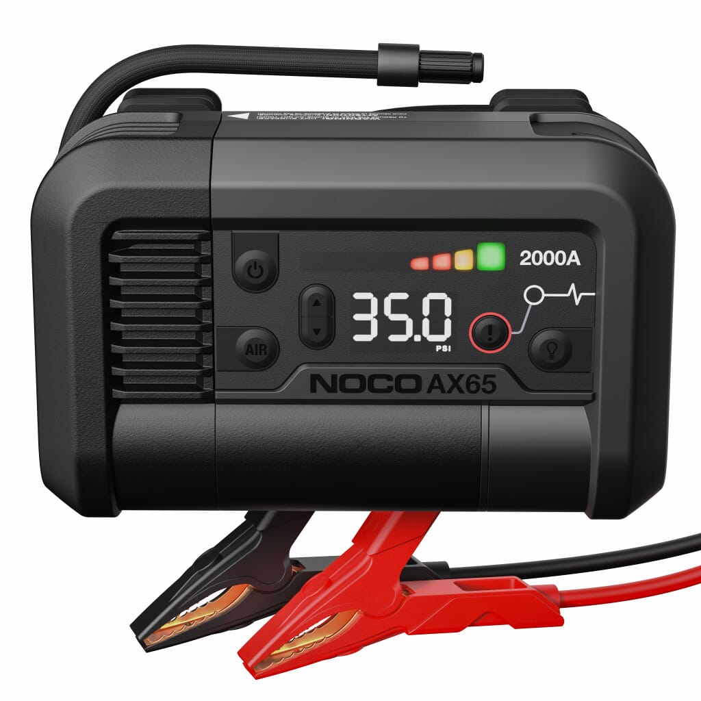 NOCO Lithium Startbooster 12V 2000Amp med luftkompressor