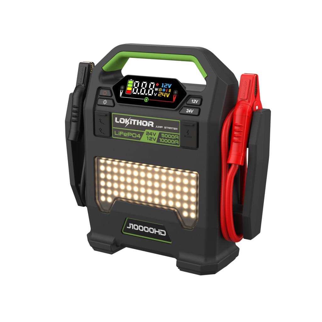 LOKITHOR Lithium Startbooster 12/24V 10000A