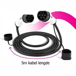 Cord EV Type 2 ladekabel 5 meter 32A / 22kW / 3-fas