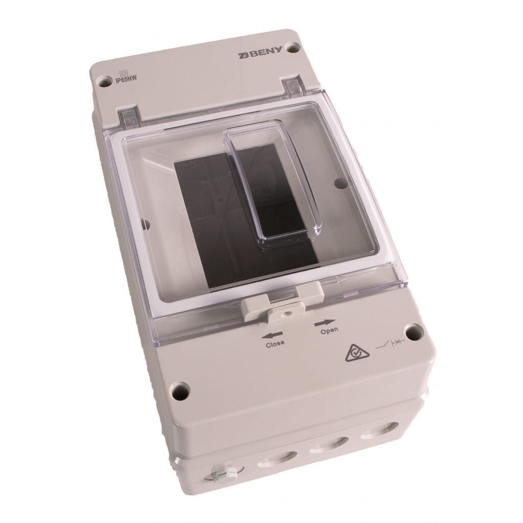 Innkapsling for BDM-125 DC effektbryter IP65 - Bergen Batteri Service AS