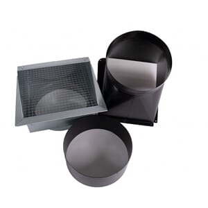 Komplett eksosadapter sett Hyundai HY3900SEi (inne + utedel)