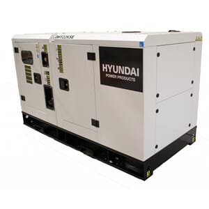 HYUNDAI Diesel aggregat 230V 3-FAS 22kVA-1500RPM -Vannkjølt