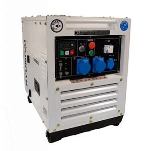 HYUNDAI DHY9000SEi Diesel Strømaggregat 6500W El.sta ATS