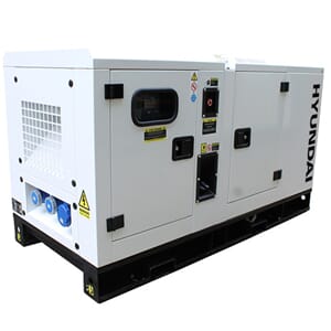 HYUNDAI DHY18KSEm D.aggregat 17,6kVA 1-Fase-1500RPM-V.kjølt