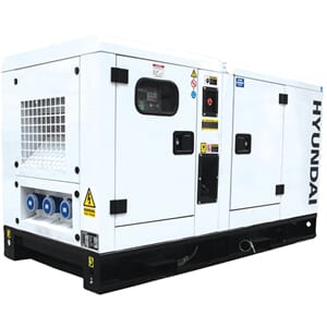 HYUNDAI DHY22KSE D.aggregat 22kVA 230V 3-Fas-1500RPM-V.kjølt