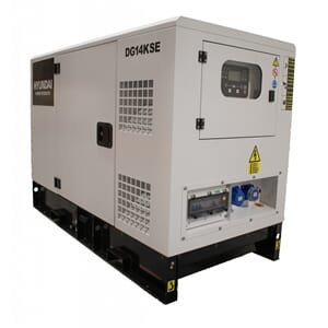 HYUNDAI Dieselaggregat 230V 3-Fas 13,8kva vannavkjølt1500rpm