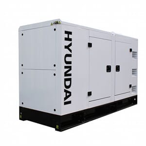 HYUNDAI DHY85KSE D.aggregat 85kVA 400V 3-Fas-1500RPM-Vannkj.