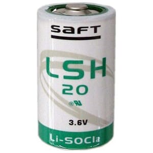 Saft lithium LSH20  D 3,6V